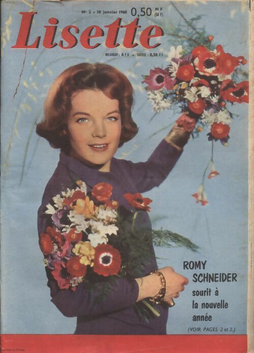 Livrenpoche : Lisette 1960 n°2 : Romy Schneider sourit à la nouvelle année - Collectif - Livre