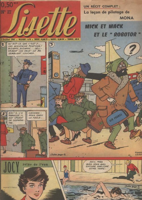 Livrenpoche : Lisette 1961 n°27 - Collectif - Livre