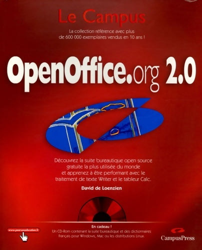 Livrenpoche : Open office. Org version 2. 0 - David Loenzien - Livre