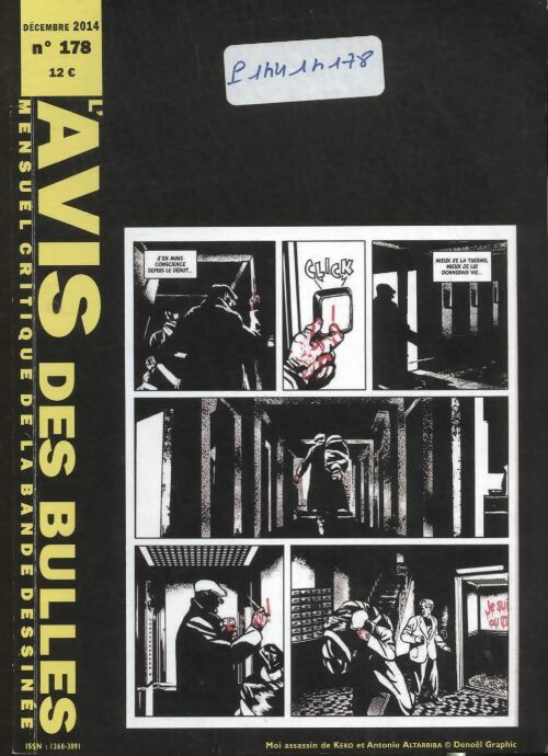 Livrenpoche : L'avis des bulles n°178 - Collectif - Livre