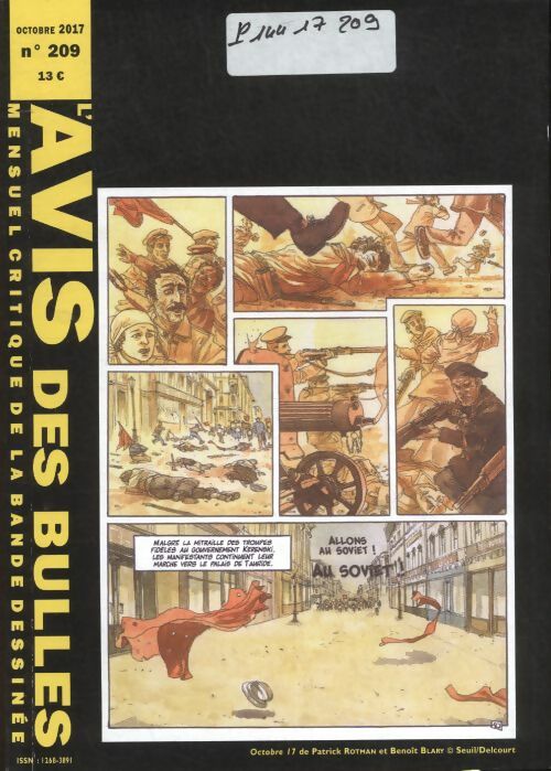 Livrenpoche : L'avis des bulles n°209 - Collectif - Livre