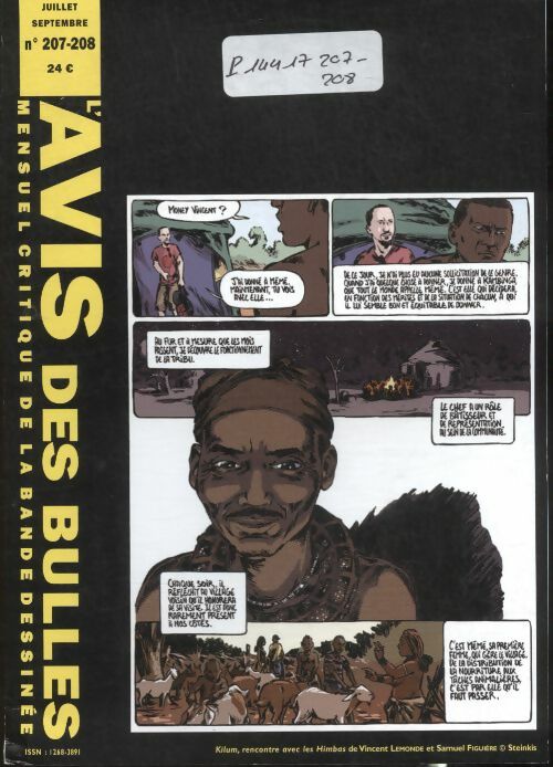 Livrenpoche : L'avis des bulles n°207-208 - Collectif - Livre