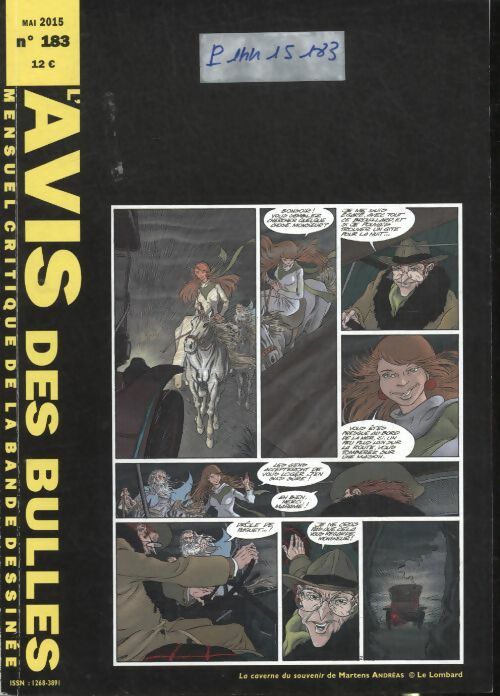 Livrenpoche : L'avis des bulles n°183 - Collectif - Livre