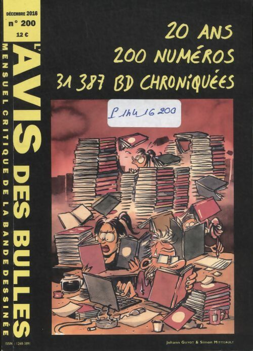 Livrenpoche : L'avis des bulles n°200 - Collectif - Livre