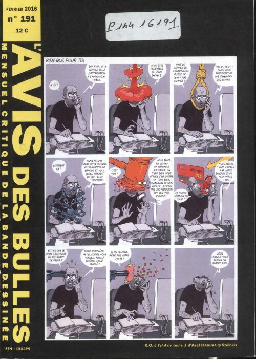 Livrenpoche : L'avis des bulles n°191 - Collectif - Livre