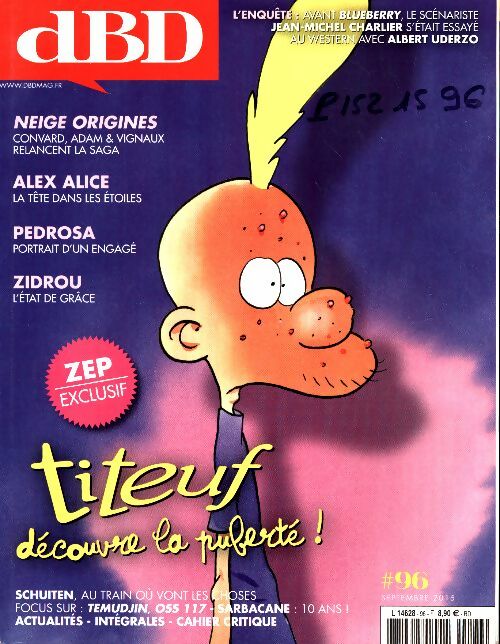 Livrenpoche : DBD n°96 : Titeuf découvre la puberté - Collectif - Livre