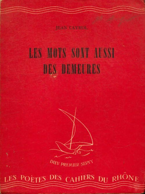 Livrenpoche : Les mots sont aussi des demeures - Jean Cayrol - Livre