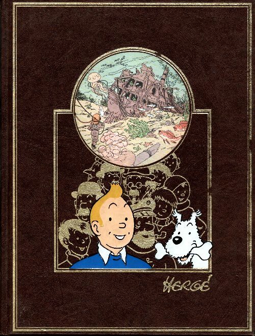 Livrenpoche : Tintin - l'oeuvre intégrale d'Hergé Tome VI : Le secret de la licorne / le trésor de Rackham de rouge - Hergé - Livre