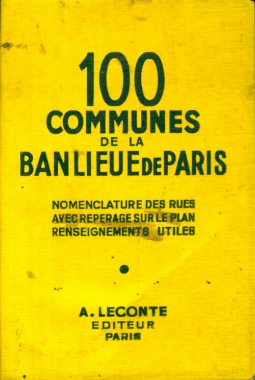 Livrenpoche : 100 communes de la banlieue de Paris - Collectif - Livre