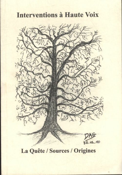 Livrenpoche : Interventions à Haute Voix n°46 : La Quête / Sources / Origines - Collectif - Livre