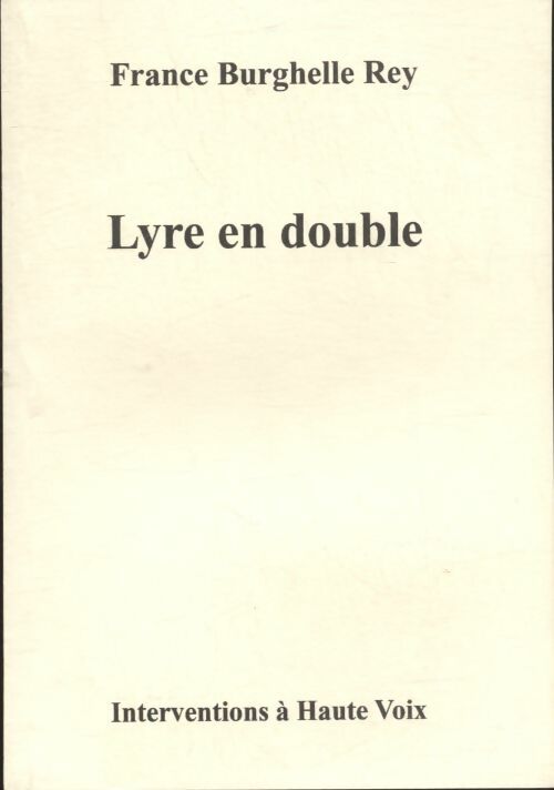 Livrenpoche : Lyre en double - Collectif - Livre