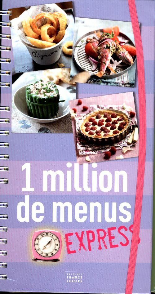 Livrenpoche : Un million de menus express - Christine Charretton - Livre