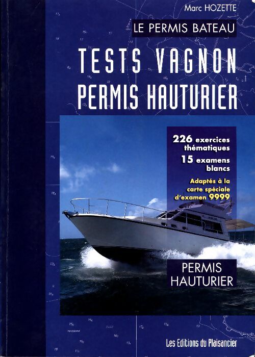 Livrenpoche : Tests Vagnon permis hauturier - Collectif - Livre