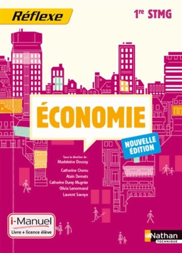 Livrenpoche : économie - 1re STMG - Catherine Chenu - Livre