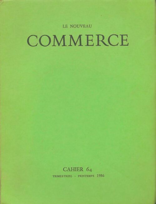 Livrenpoche : Le nouveau commerce n°64 - Collectif - Livre