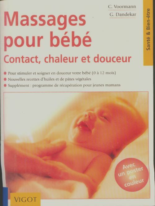 Livrenpoche : Massages pour bébé - Christina Voormann - Livre