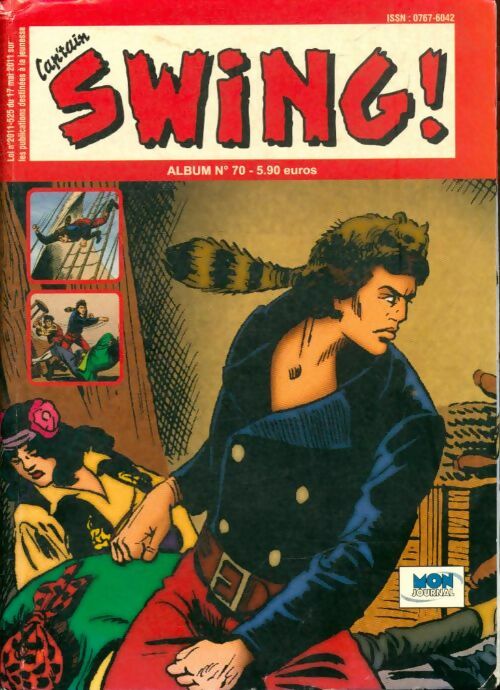Livrenpoche : Cap'tain Swing ! Album n°70 : 210 au 212 - Collectif - Livre