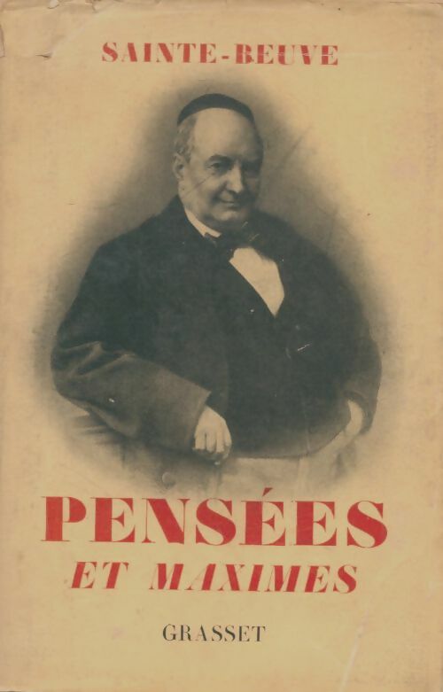 Livrenpoche : Pensées et maximes - Sainte-Beuve - Livre