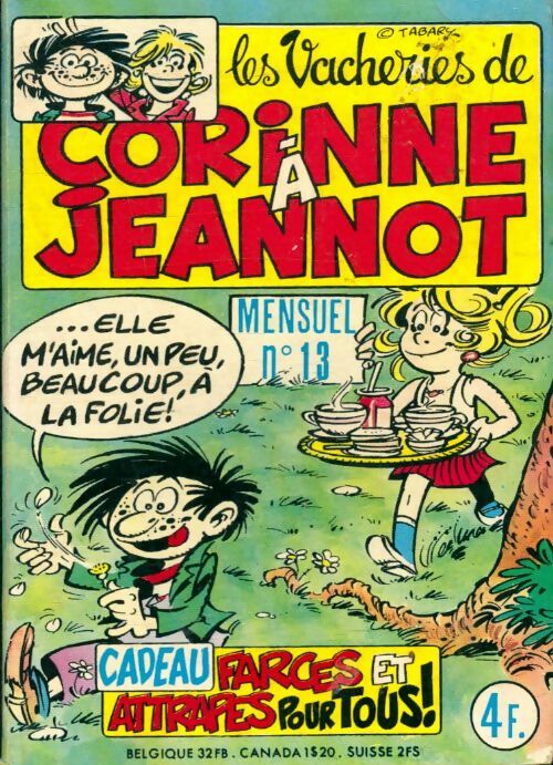 Les vacheries de Corinne à Jeannot n°13 - Collectif - Livre