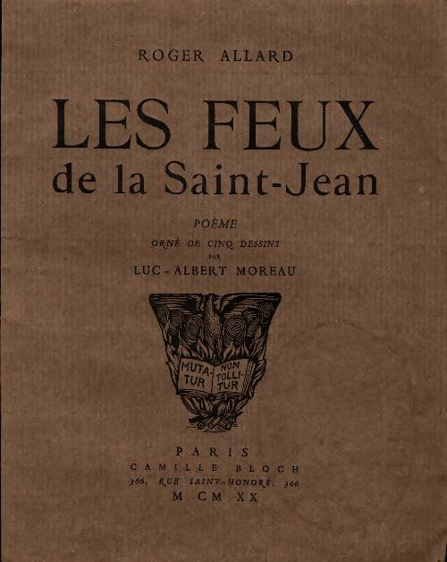 Livrenpoche : Les feux de la Saint-Jean - Roger Allard - Livre