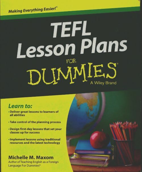 Livrenpoche : TEFL lesson plans for dummies - Michelle Maxom - Livre
