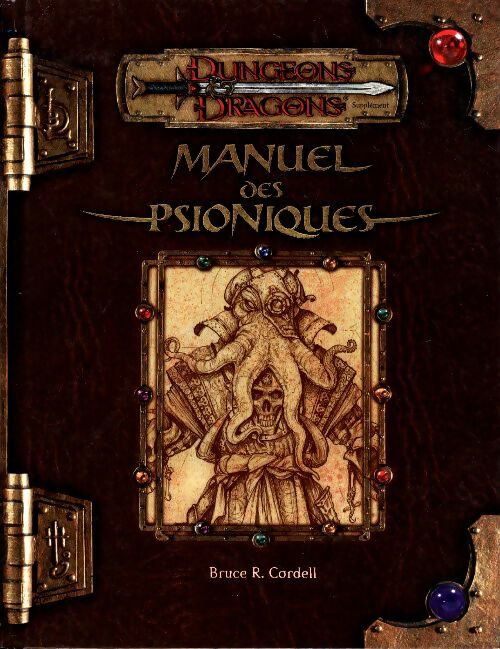 Livrenpoche : Manuel des psioniques - Bruce R Cordell - Livre