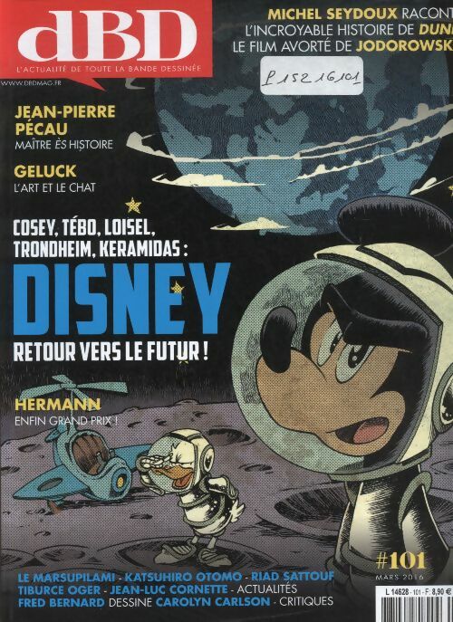 Livrenpoche : DBD n°101 : Disney, retour vers le futur ! - Collectif - Livre