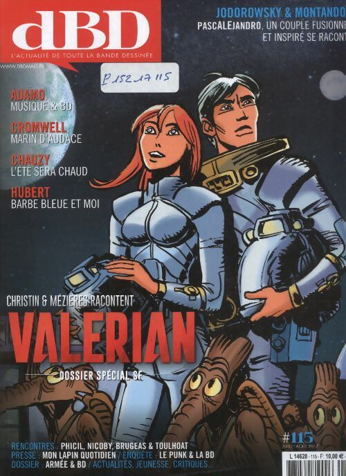 Livrenpoche : DBD n°115 : Valerian - Collectif - Livre