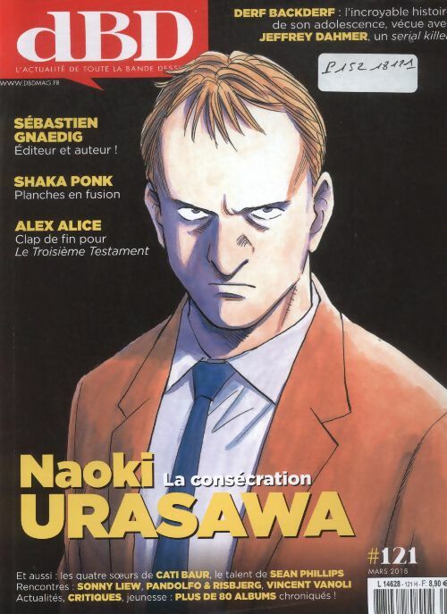 Livrenpoche : DBD n°121 : Naoki Urasawa, la consécration - Collectif - Livre
