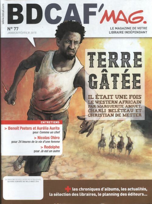 Livrenpoche : BDCaf'mag n°77 : Terre gatée - Collectif - Livre