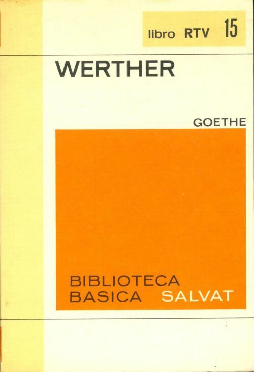 Livrenpoche : Werther - Goethe - Livre