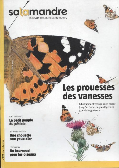 Livrenpoche : Salamandre n°222 : Les prouesses des vanesses - Collectif - Livre