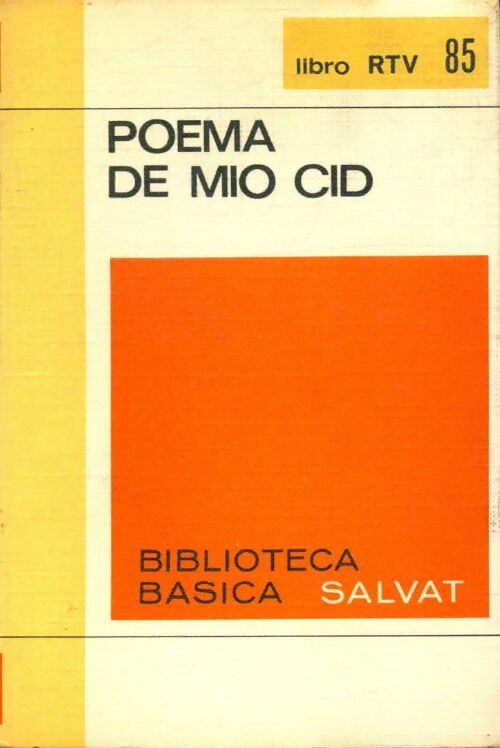 Livrenpoche : Poema de mio Cid - Inconnu - Livre
