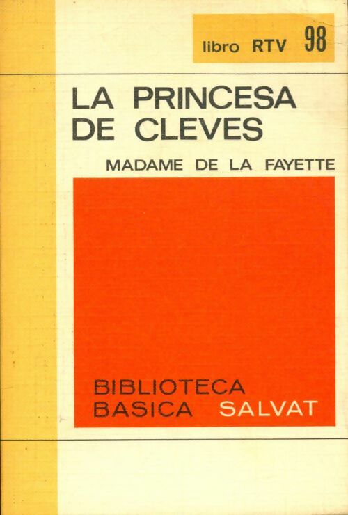 Livrenpoche : La princesa de Cleves - Mme De Lafayette - Livre