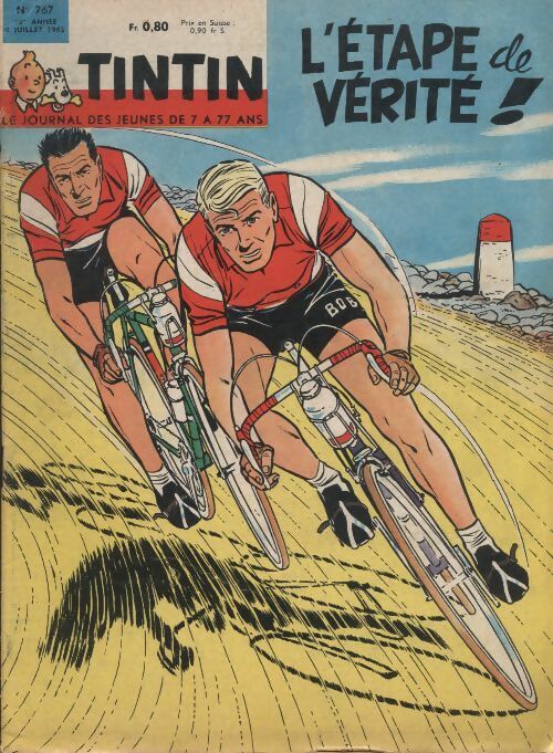 Livrenpoche : Tintin n°767 : L'étape de vérité ! - Collectif - Livre