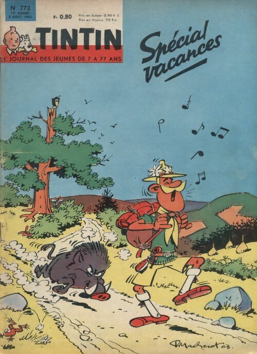 Livrenpoche : Tintin n°772 : Spécial vacances - Collectif - Livre