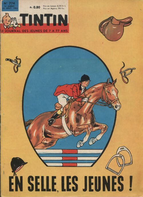 Livrenpoche : Tintin n°774 : En selle les jeunes ! - Collectif - Livre