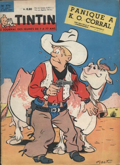 Livrenpoche : Tintin n°776 : Panique à K.O Corral - Collectif - Livre
