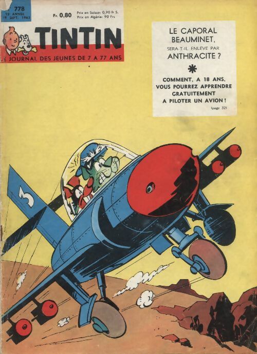 Livrenpoche : Tintin n°778 : Le caporal Beauminet sera-t-il enlevé par Anthracite ? - Collectif - Livre