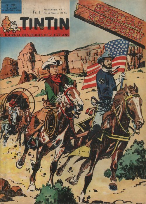 Livrenpoche : Tintin n°781 : Spécial western - Collectif - Livre