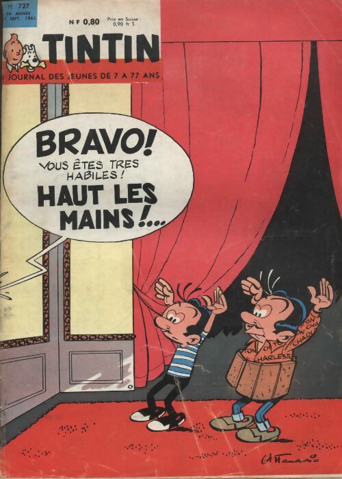 Livrenpoche : Tintin n°727 - Collectif - Livre