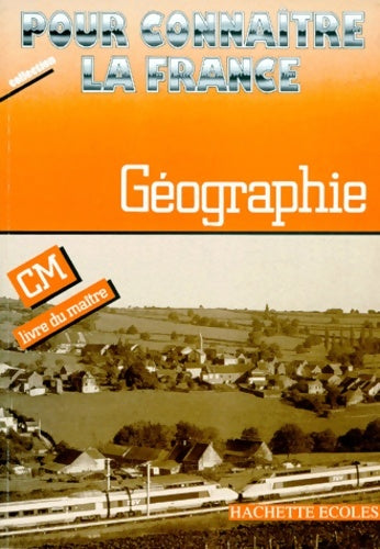 Livrenpoche : Géographie cm (édition 1985). Livre du maître - Jean-Louis Nembrini - Livre