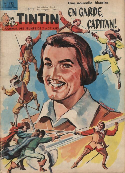 Livrenpoche : Tintin n°783 : En garde Capitan ! - Collectif - Livre