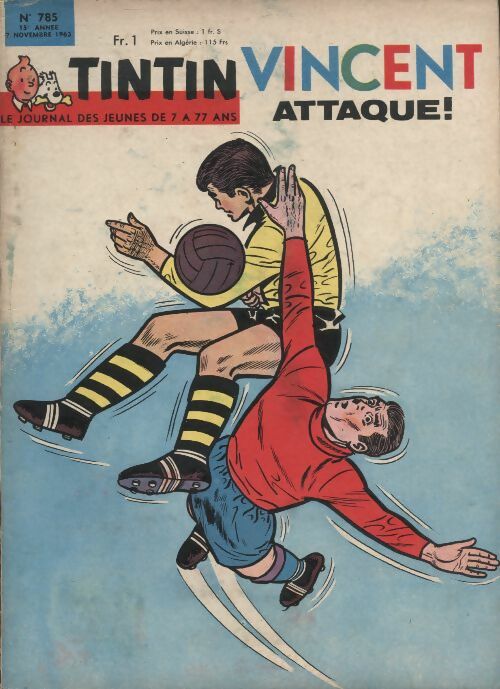 Livrenpoche : Tintin n°785 : Vincent attaque ! - Collectif - Livre