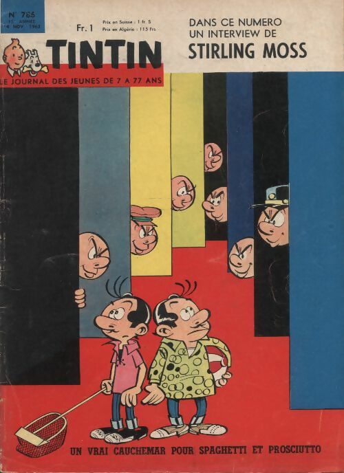 Livrenpoche : Tintin n°786 : Un vrai cauchemar pour Spaghetti et Prosciutto - Collectif - Livre