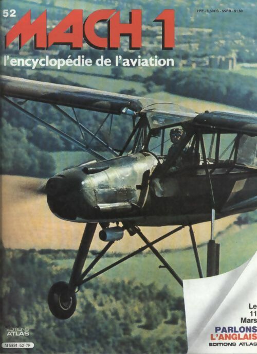 Livrenpoche : Mach 1 - L'encyclopédie de l'aviation n°52 - Collectif - Livre