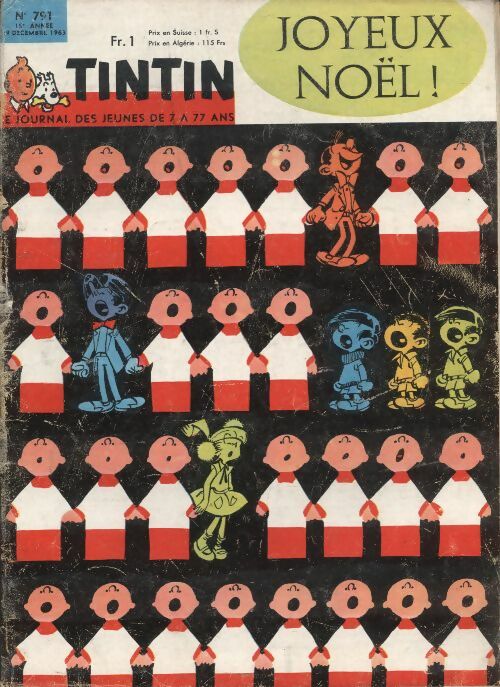 Livrenpoche : Tintin n°791 : Joyeux Noël ! - Collectif - Livre