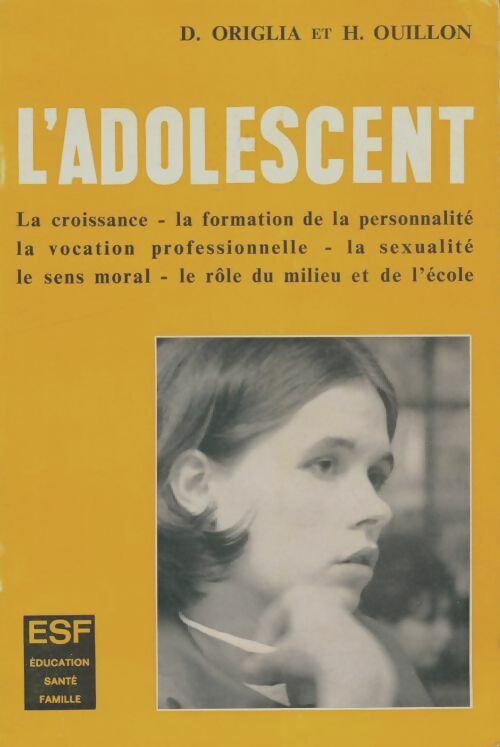 Livrenpoche : L'adolescent - Dino Origlia - Livre
