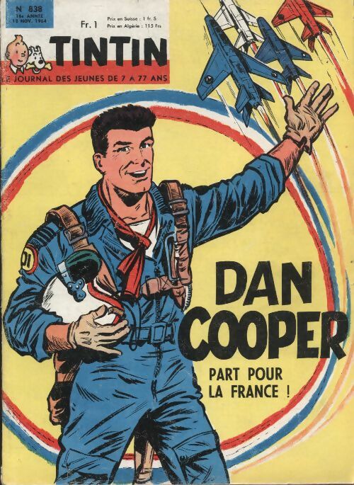 Livrenpoche : Tintin n°838 : Dan Cooper part pour la France ! - Collectif - Livre