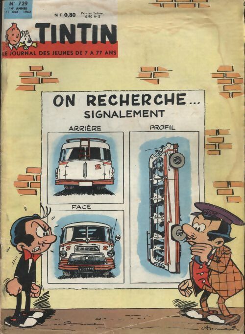 Livrenpoche : Tintin n°729 - Collectif - Livre